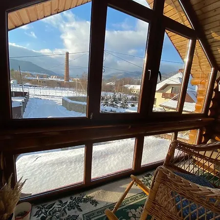 в карпатах Ferienhaus Skole